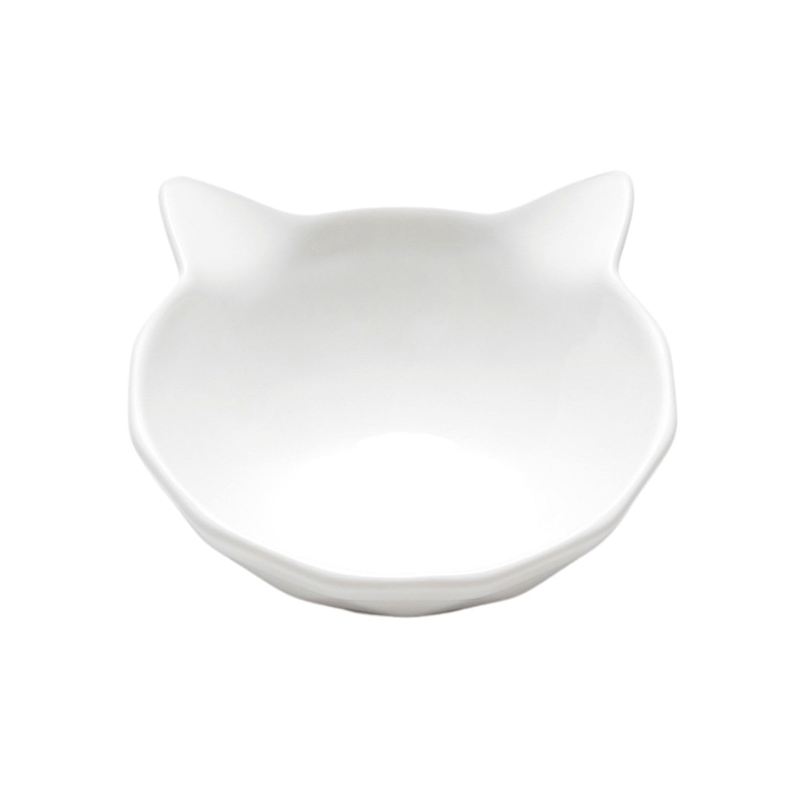Amazon | cat mom 猫 フェイス フードボウル 食べやすい 陶器 食器 皿